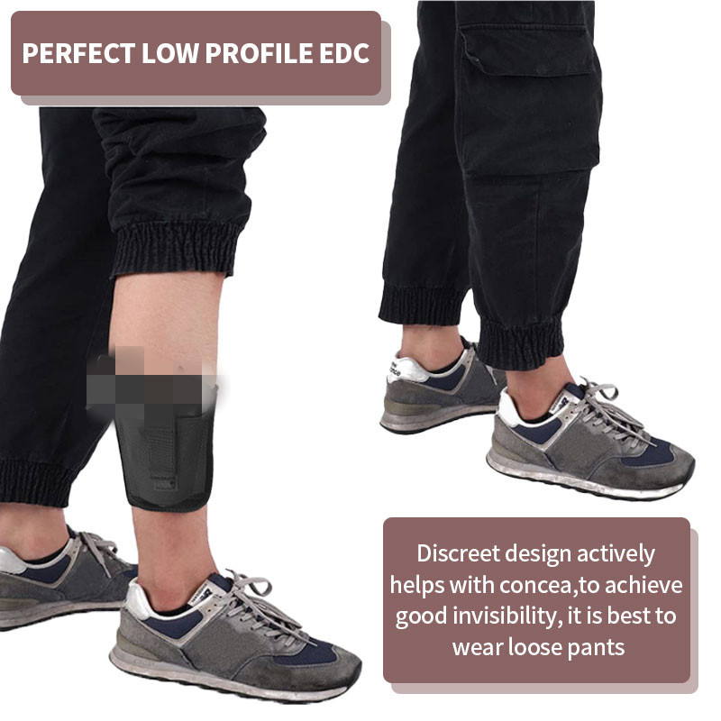 Subvented Labeling Cross-border Explosions Outdoor Tactical Invisible Leg Set Leggings with Tactical Training Ankle Leg Set Leggings Gun Set