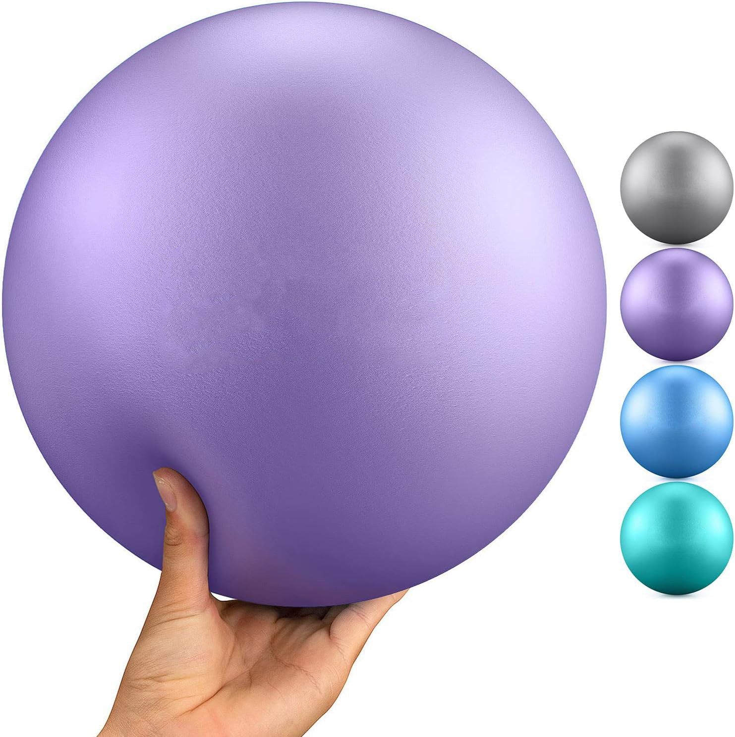 Yoga straw ball 25cm pilates ball thickened frosted explosion-proof indoor gymnastics training pvc mini yoga ball