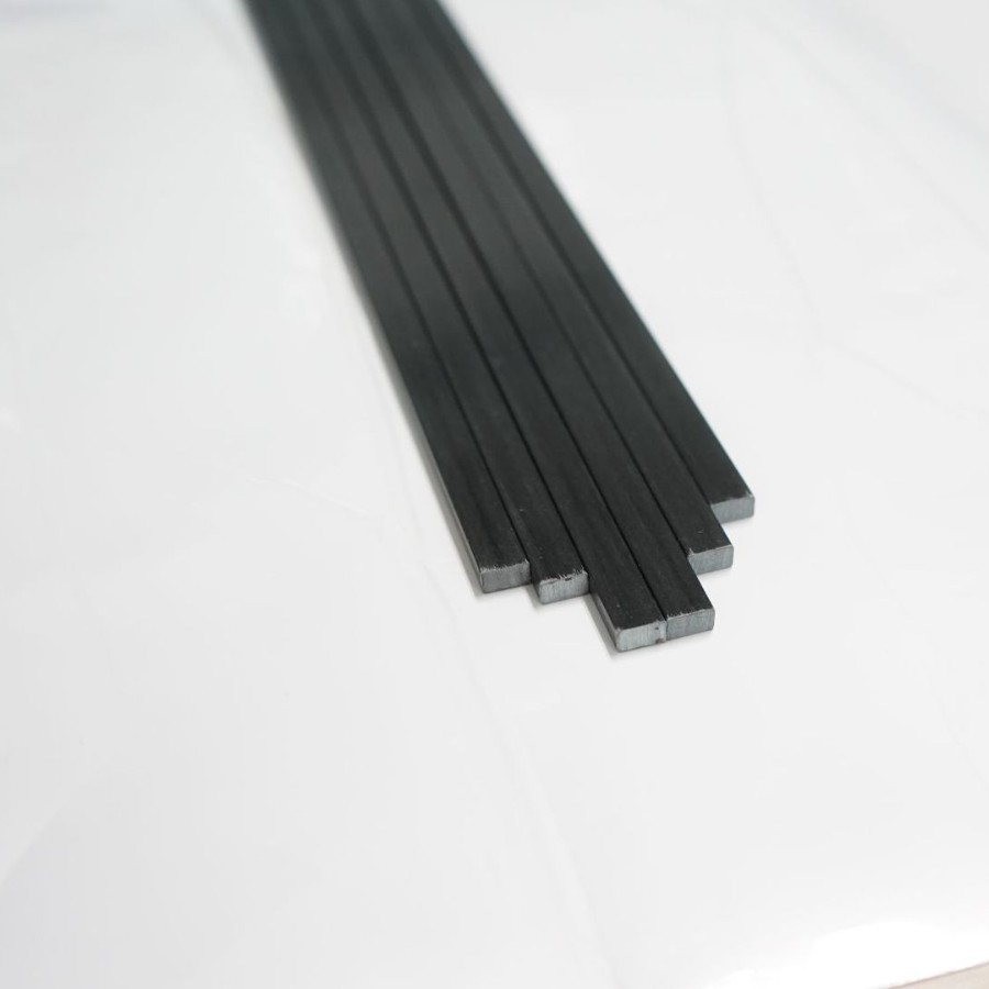 Manufacturer Wholesale Carbon Fiber Square Carbon Rods, Model Airplane Pultruded Carbon Fiber Rods, Customizable Sizes