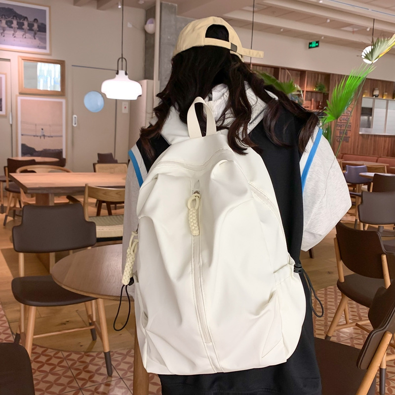 Large Capacity Schoolbag Male and Female Senior high school College Students Simple Cross-border Leisure Sports Backpack Travel Backpack Wholesale