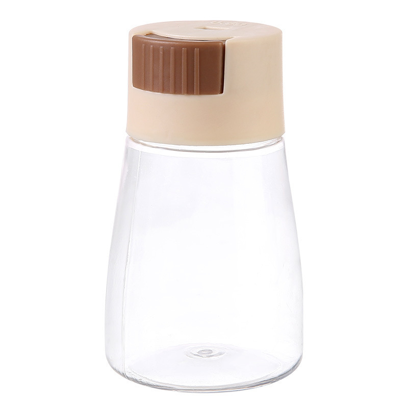 Quantitative Salt Bottle Plastic Seasoning Bottle Sealed Moisture-proof Seasoning Tank Bottle Kitchen Seasoning Box Salt Tank Salt Control Artifact