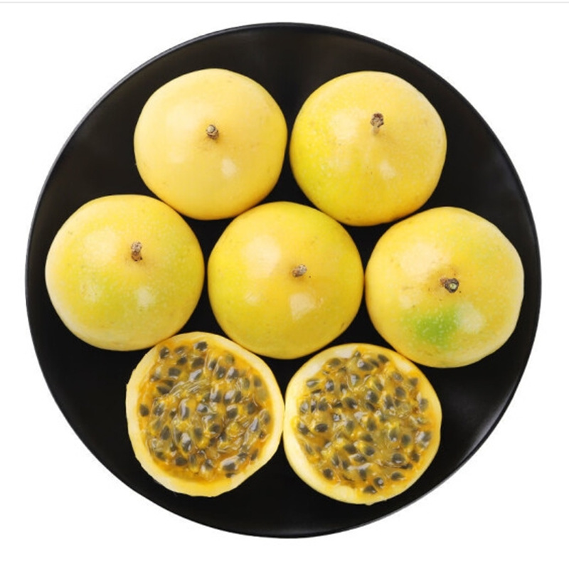 Golden Passion Fruit Guangxi Qinmi No. 9 Seasonal Fruit Egg Fruit Passiflora 2.5kg Sweet, Sour, and Juicy for Direct Purchase