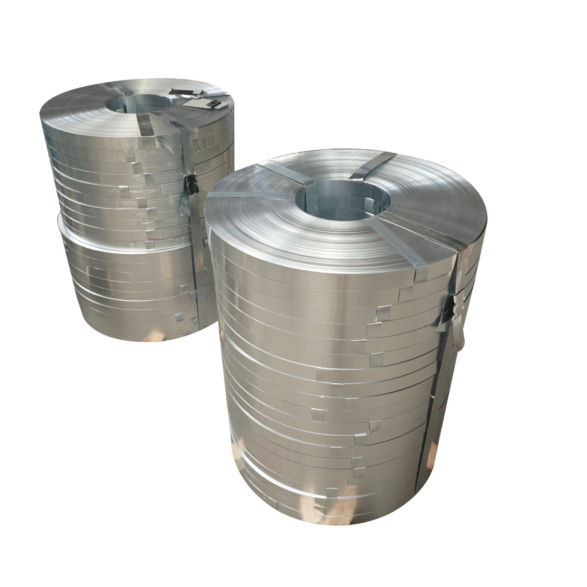 In-Stock Galvanized Packing Straps, Blue-Baked Packing Straps, Q195 Galvanized Steel Straps, Corrugated Steel Straps, Complete Specifications