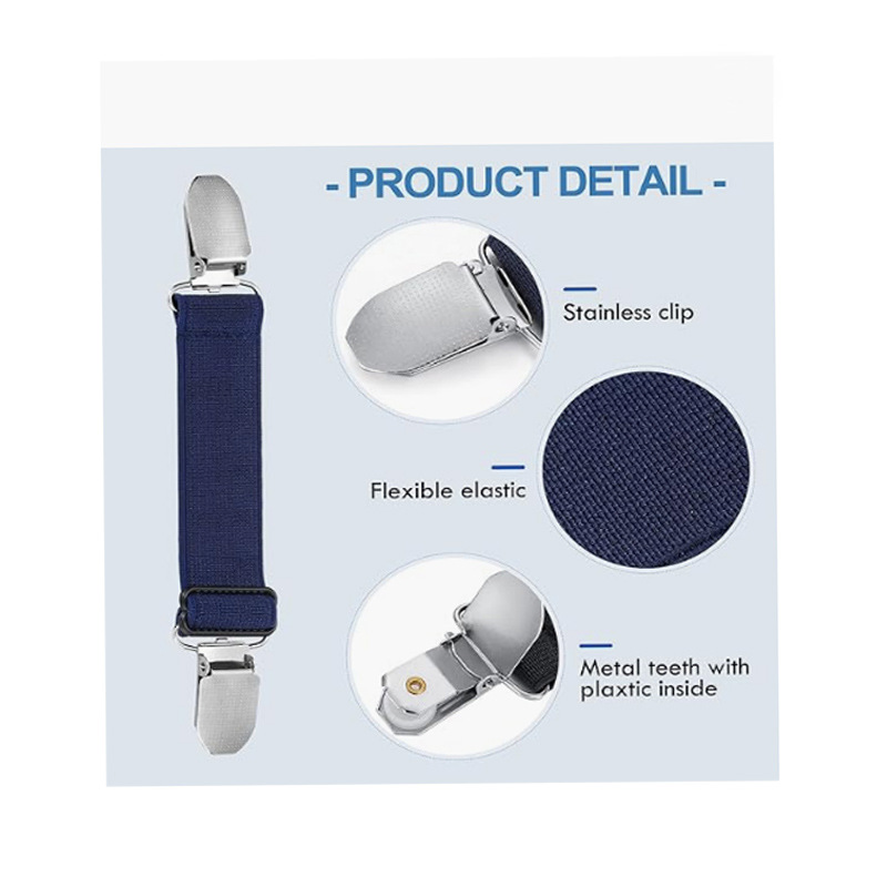 Adjustable hip elastic belt pants waist tightening pants elastic belt clip women men back drawstring