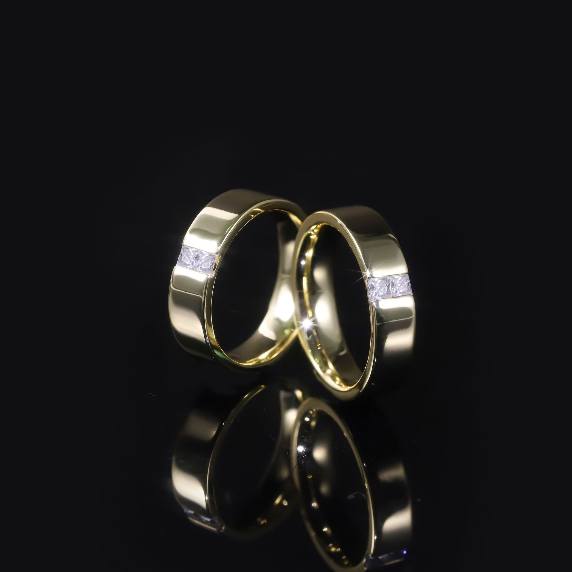 Single Diamond S925 Sterling Silver Ring Women's Cultivation Diamond Niche Design Couple's Ring Plain Ring Light Luxury High-end Sense