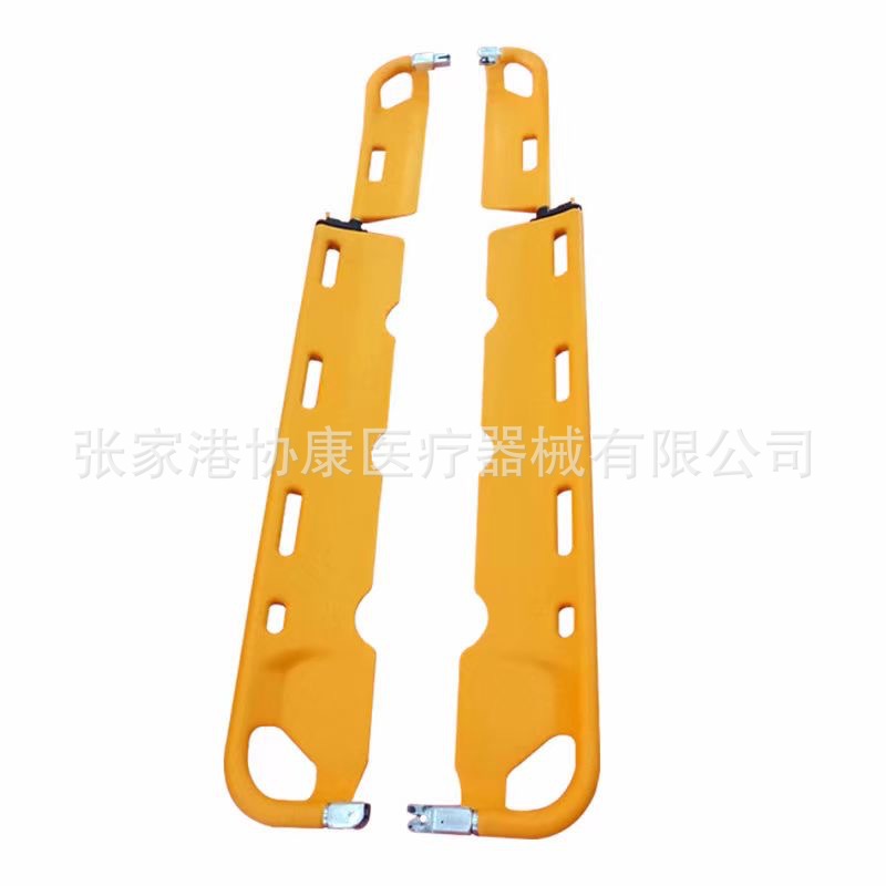 Wholesale Pe Stretcher Plastic Shovel-Type Retractable Emergency Rescue X-Ray Transparent Shovel-Type Cross-Border Retractable Portable