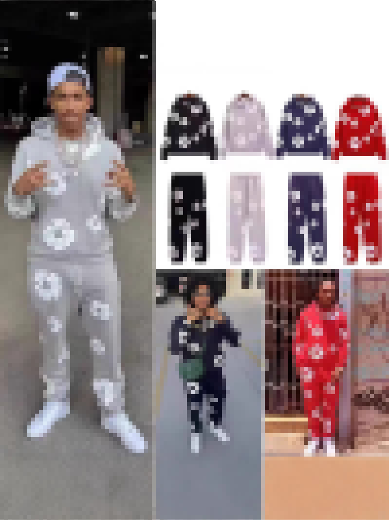 2024 European and American Fashion Brand Foam Printed Loose Sweater Y2K Hip Hop Street Wear Men's and Women's Pullover Casual Top