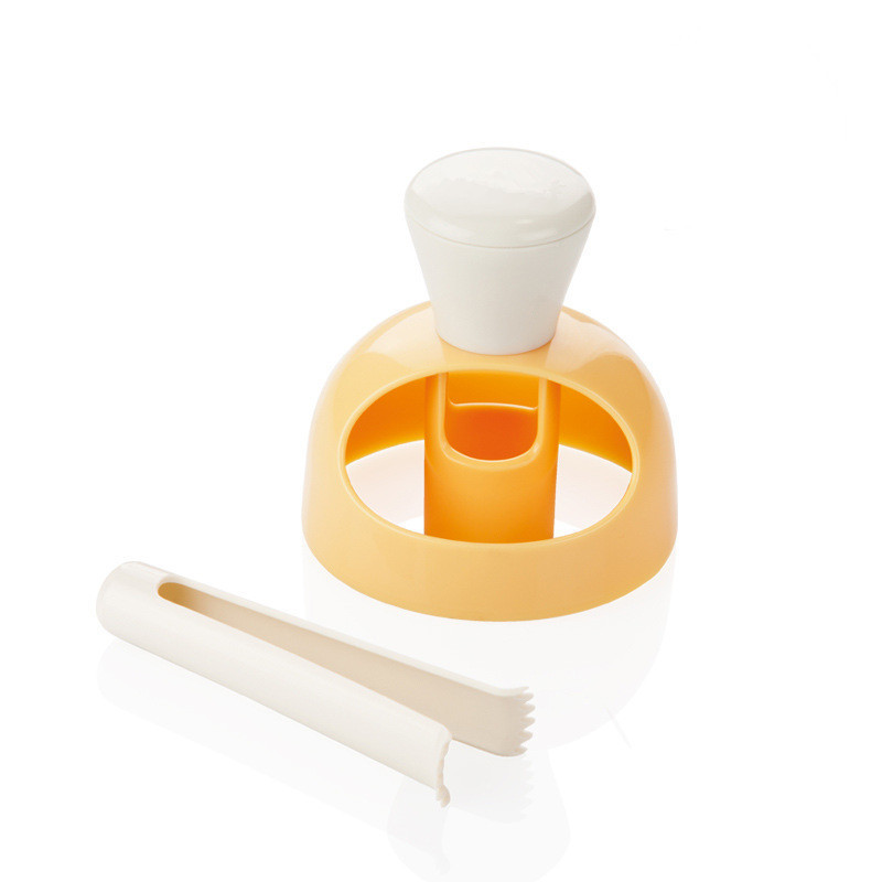 American Style Large Dipping Tongs Donut Mold Plastic Hollow Bread Mold Baking Utensils Printing Cracker Mold