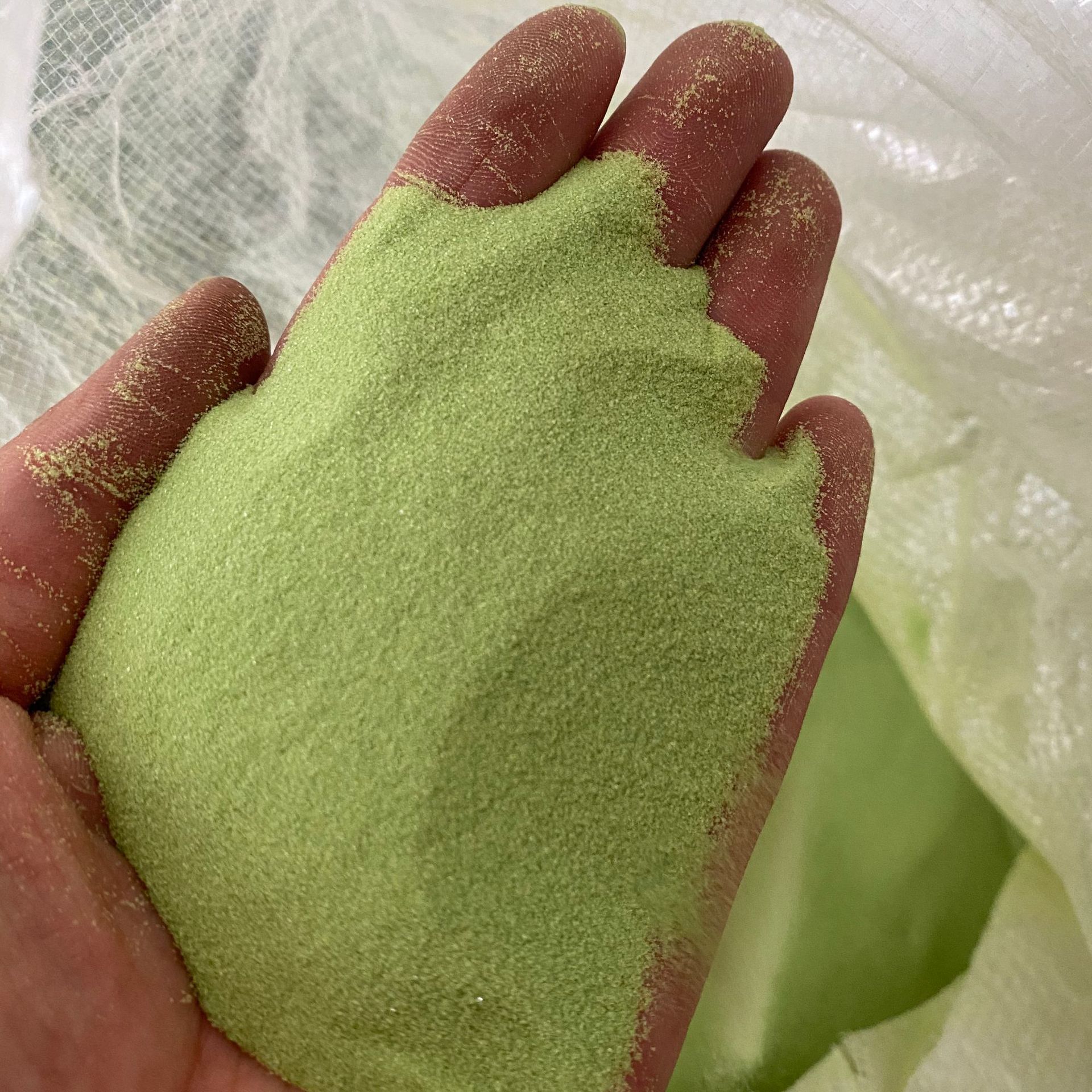 0.5kg Pack of 66 Colors 120 Mesh Dyed Colored Sand Filigree Enamel Sand Cloisonné Color Source Manufacturer Wholesale