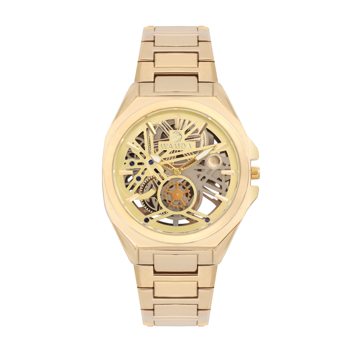 Fashion men's hollow business watch casual Joker sports youth waterproof quartz watch a wholesale 6021