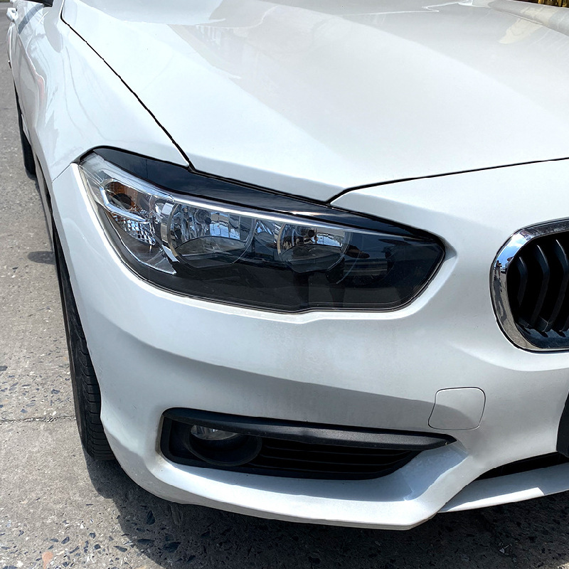 Suitable for Bmw Bmw 1 Series F20 118I 120I 2015-19 Headlight Eyebrow Car Sticker Cross-Border Modification Parts