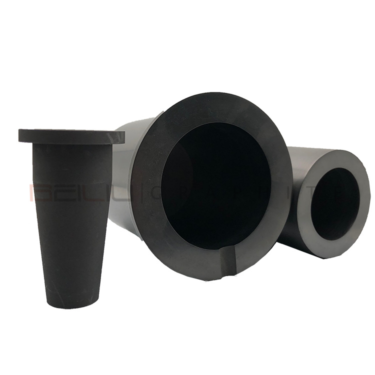 Beiliu Carbon High-Purity Graphite Crucible Laboratory Crucible for Smelting Gold and Silver Medium and High Frequency Furnace Can Be Customized