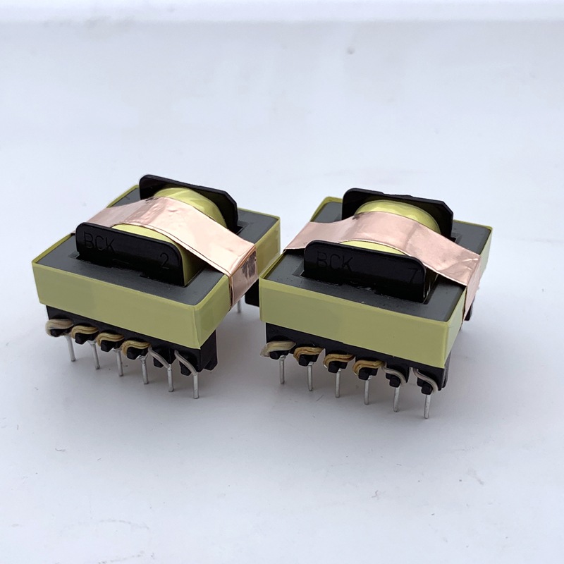 Factory supply EE type horizontal transformer high and low frequency transformer single phase multi-phase transformer accessories