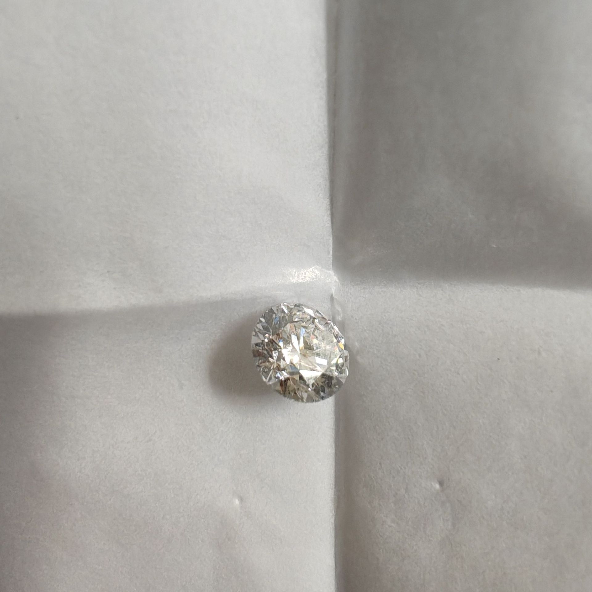 Один карат алмаз Vvs1 свободный алмаз выращенный алмаз