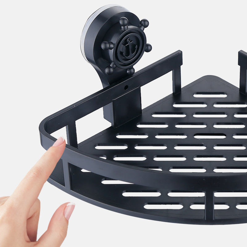Bathroom triangle storage rack bathroom storage rack bathroom bathroom storage rack punch-free storage rack towel rack