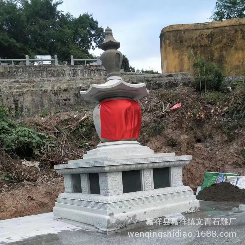Processing Relic Pagoda Temple Bluestone Multi-Layer Outdoor Stone Carved Pagoda Material Is Strong and Weather-Resistant and Affordable