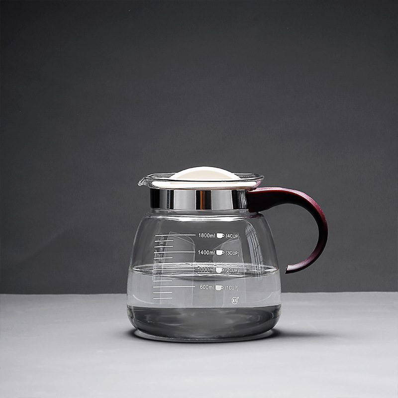 Yafeng Household Glass Teapot Teapot Heatable Scented Tea Coffee Pot High Temperature Filter Teapot Single Pot