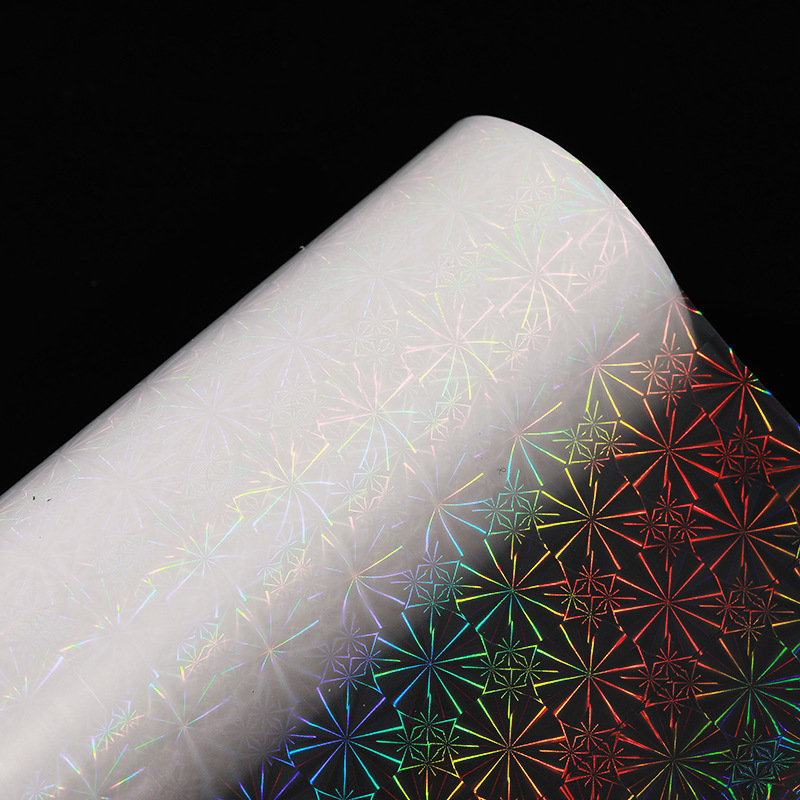 Pet Material Snowflake Hot Laminating Boppcpp Glitter Film Gold Glitter Film Photo Studio Photo Laser Film Wholesale Laser Glitter ✨