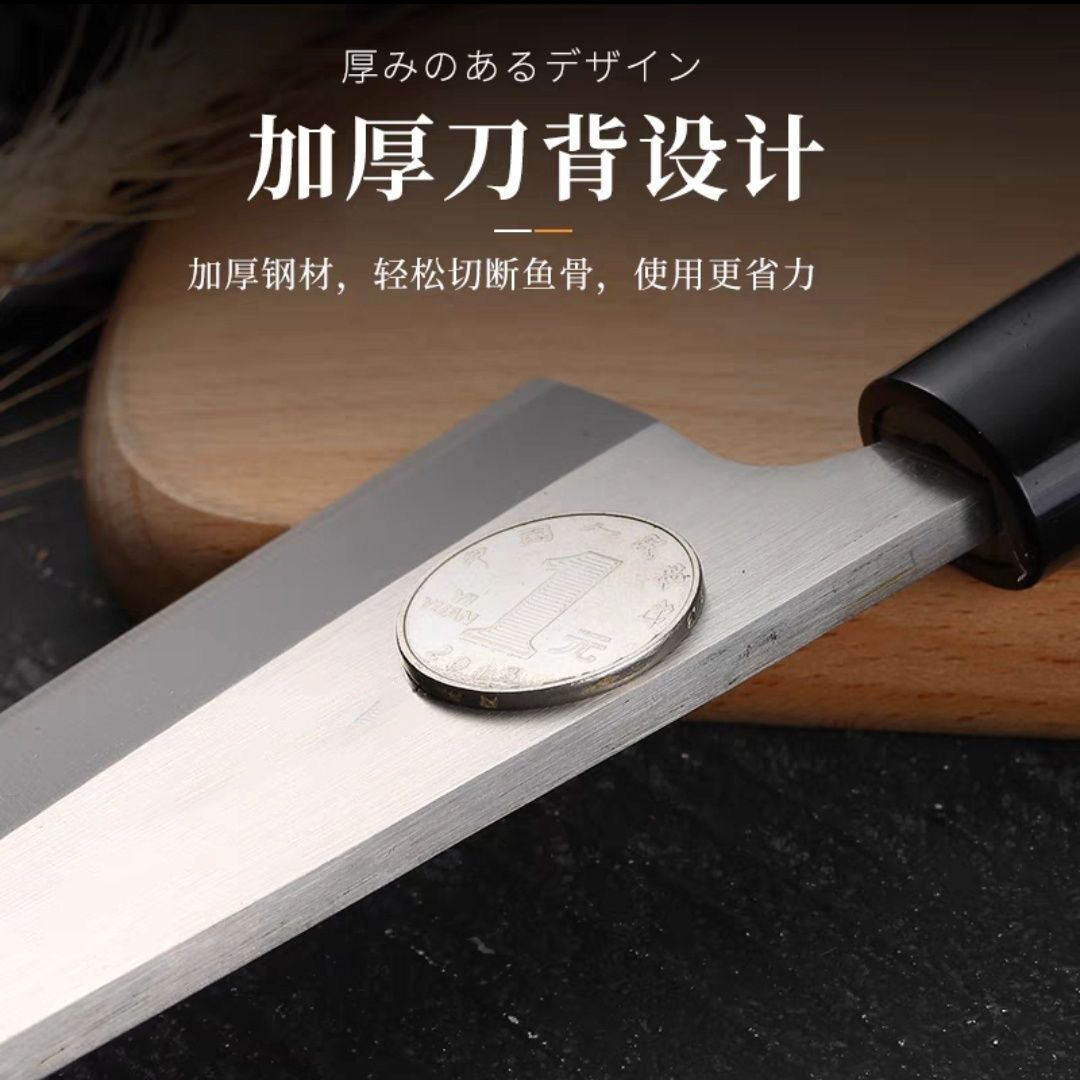 Japanese style fish head knife for killing fish butchering fish knife for cutting salmon special chef bayonet knife for cooking sushi fish raw knife