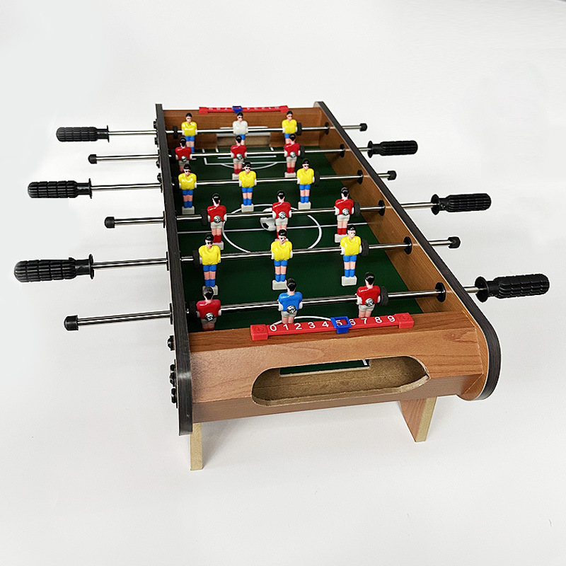 Детский деревянный настольный футбол родительская настольная двойная футбольная игра интерактивные развлечения