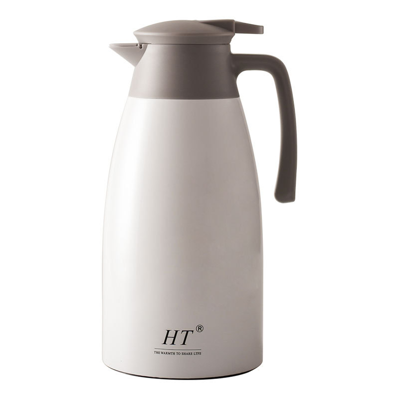 Household 304 Stainless Steel Hot Water Kettle, Large Capacity Insulated Kettle, Double-Layer Vacuum Thermos, Hot Water Bottle, Insulated Kettle