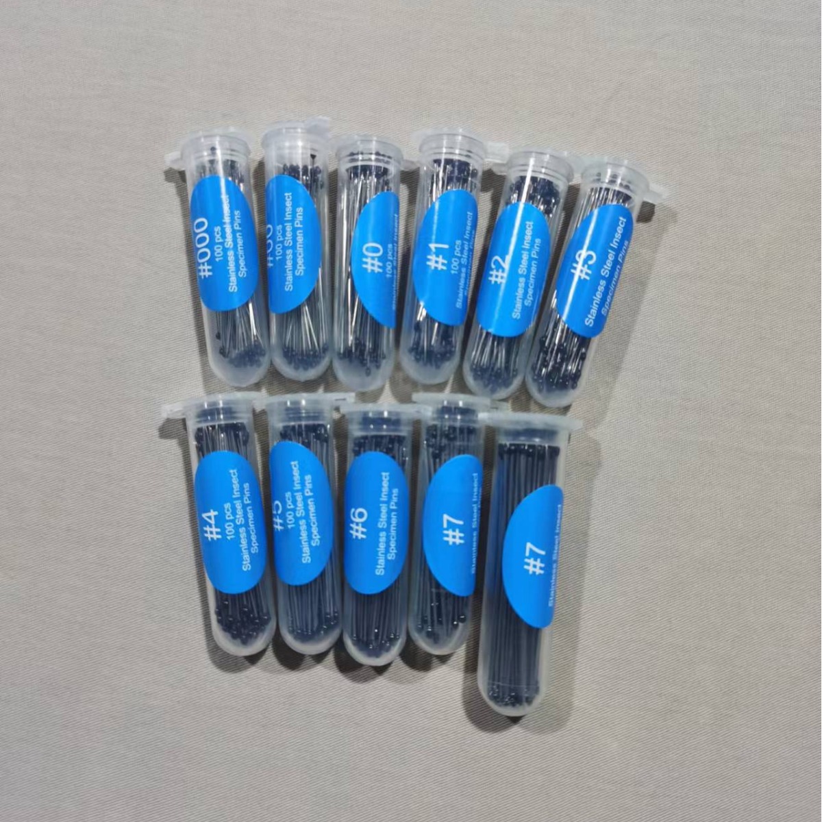 Supply of Stainless Steel Resin Head Insect Needle Specimen Needle Specimen Making Patchwork Positioning Needle Ultra-Fine Bead Needle Replacement
