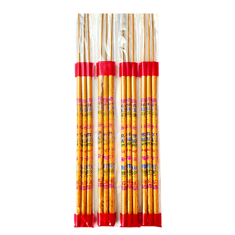 Bronzing words incense Buddha bamboo stick incense temple home high incense stick incense praying also wish for Buddha incense factory wholesale