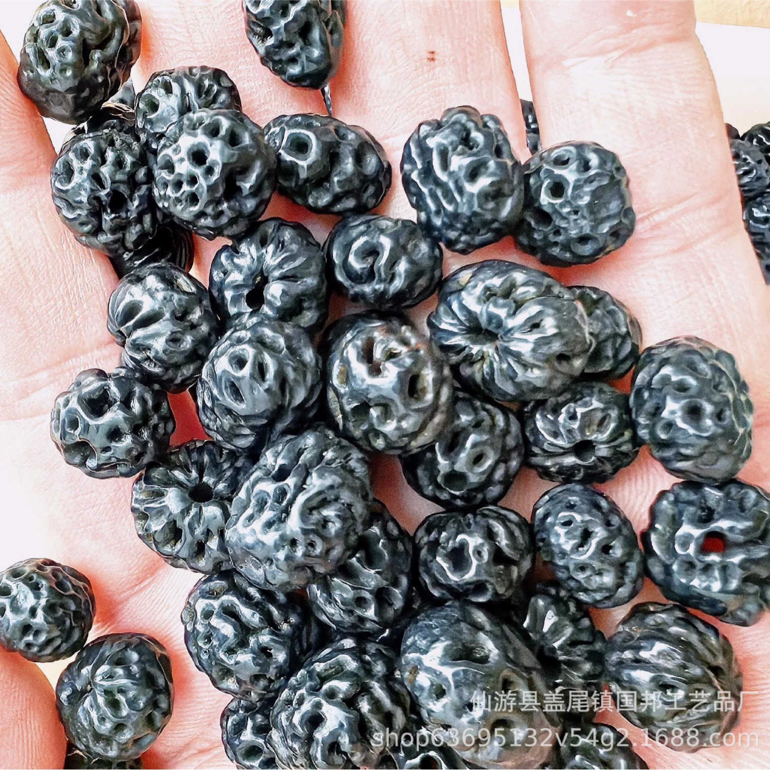 Manufacturer Supplies First-Hand Supply, Natural Great Ruyi (Tianyi Seeds) Loose Beads, Buddhist Beads, Large Beads, Round Beads