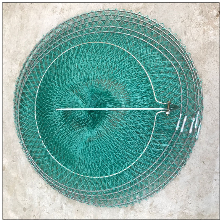 Manufacturer Wholesale Fishing Line Simple Small Fish Protector 3456 Layers South Korea Fish Net Fish Basket Soft Steel Wire Fishing Gear Supplies