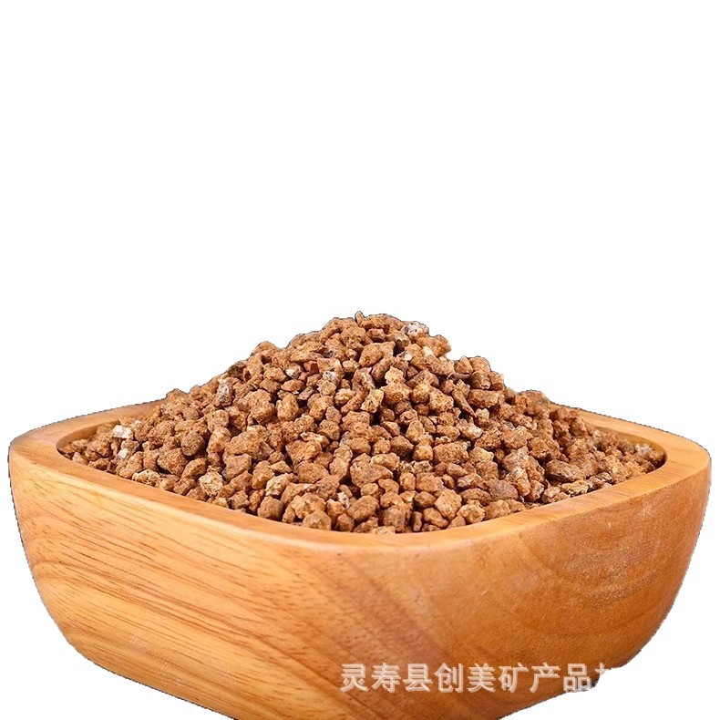 Customized Golden Medical Stone Succulent Potted Paving Nutritional Granular Soil Water Treatment Filtering Soft Golden Medical Stone