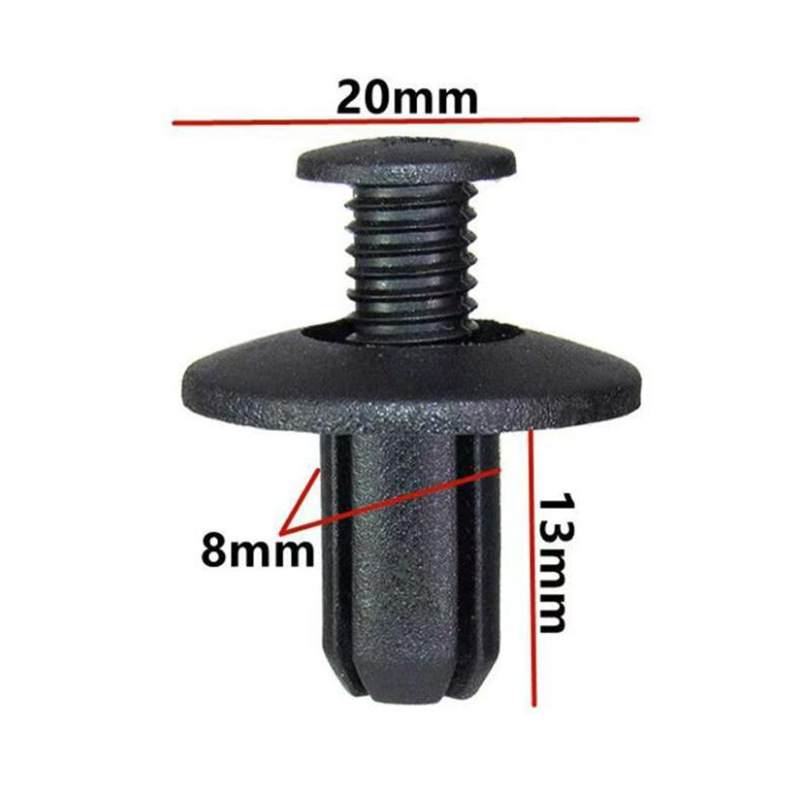 Universal car plastic expansion piercing nail screw buckle bumper Fender Fender trunk clip