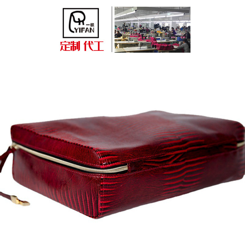 Suitcase Cosmetic Case Pu Packing Case Large Capacity Storage Bag Washing Tool Bag Travel Storage Bag Member Gift