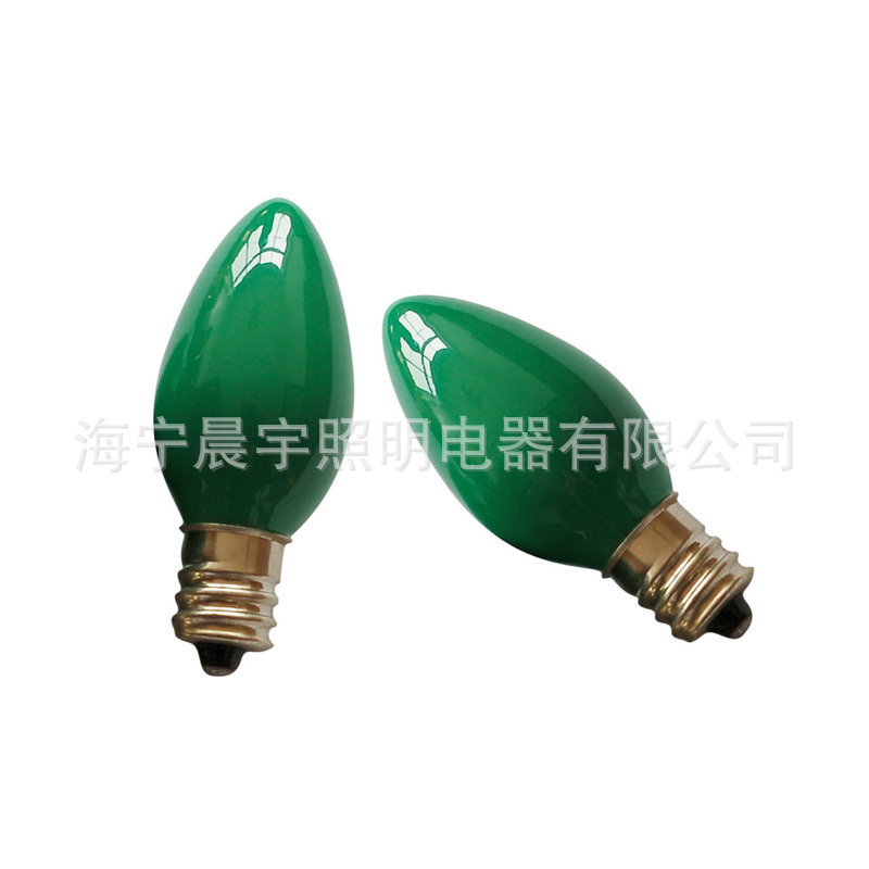 Manufacturer Supplies Holiday Light Bulb Indicator Light Bulb C7 Plus Salt Lamp Living Room Household Light Bulb High-Brightness Energy-Saving Light Bulb