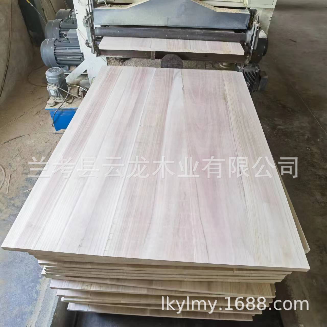 Customized Paulownia Straight Panel Furniture Components Solid Wood Paulownia Board Wardrobe Drawer Wood Line Wood Board