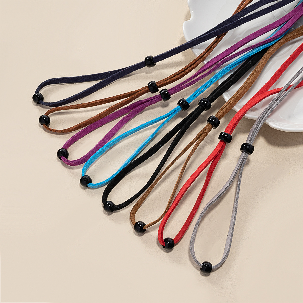 South Korea suede cloth glasses rope non-slip rope glasses lanyard sports adjustable glasses chain lanyard manufacturers wholesale
