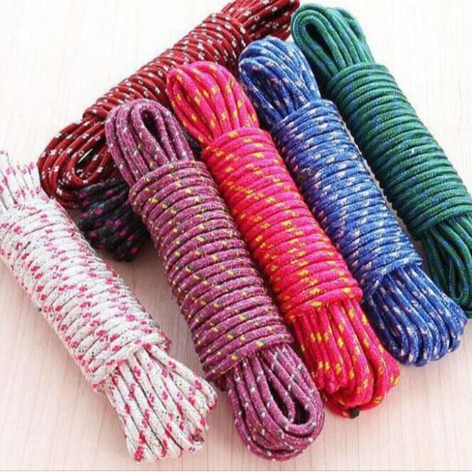 Толстая веревка для сушки, не скользящая, ветрозащитная, для балкона, 10 метров