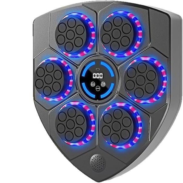 Music Boxing Machine Smart Home Adult Fitness Electronic Wall Target Male Boxing Children Adjustable Response Training Equipment