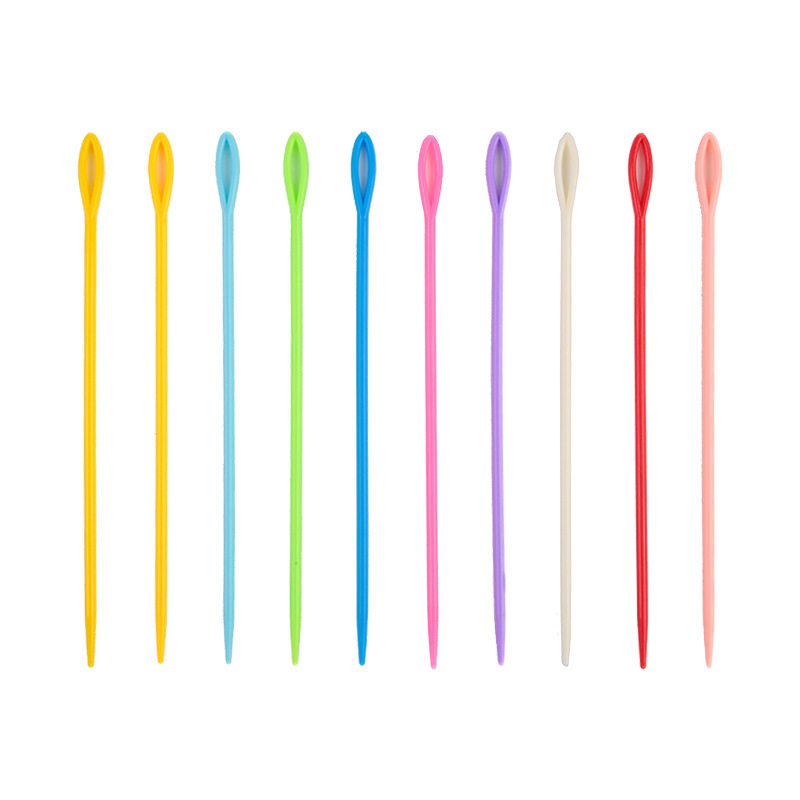 New plastic sweater needle sewing needle 5.5/7/9/15cm various specifications sewing knitting tools in stock wholesale