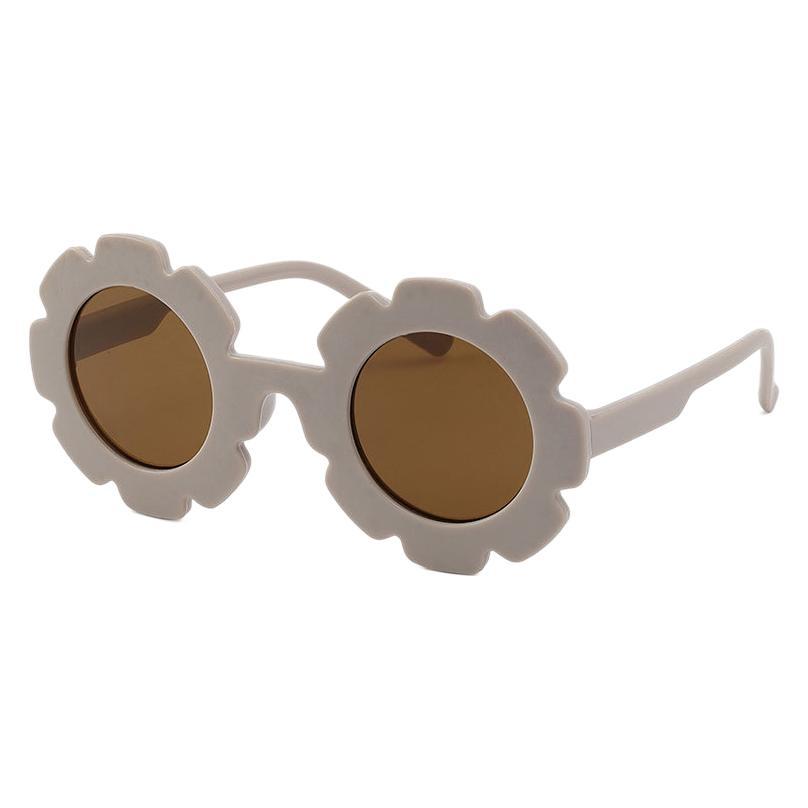Children's Sunglasses for Outdoor Travel, Sun Protection and Uv Protection, Cute Little Flower Baby Decorative Glasses