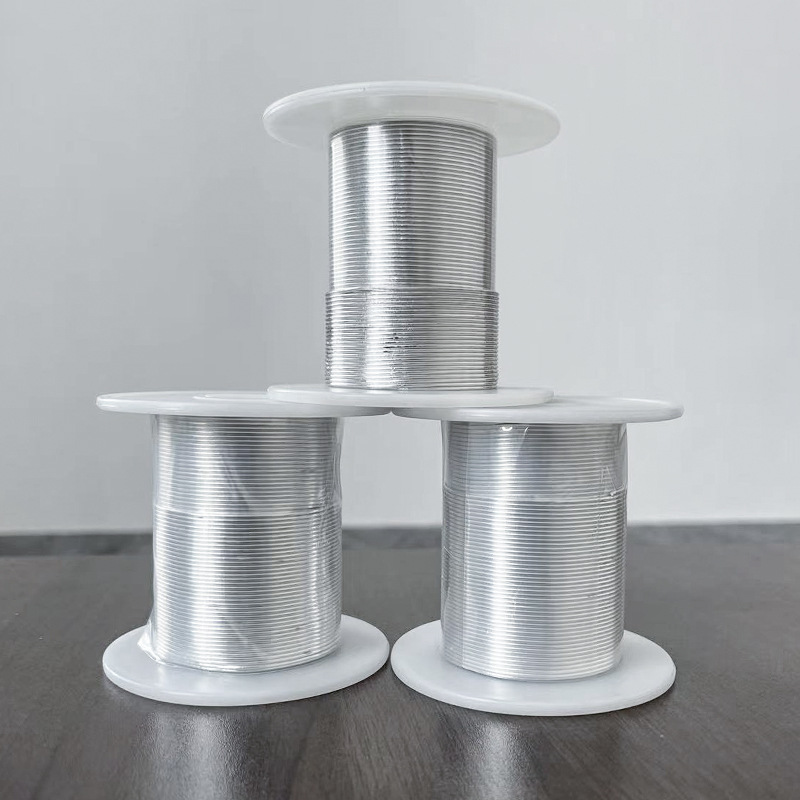 Indium Wire 1Mm2Mm Vacuum Coating Material Metal Indium Manufacturer Wholesale High Purity Metal Indium Wire 3mm