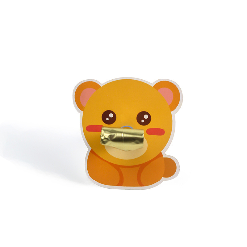 Children's Blowing Roll Blowing Dragon Whistle Kindergarten Cartoon Safety Retractable Cute Blowing Small Whistle Creative Birthday Toy