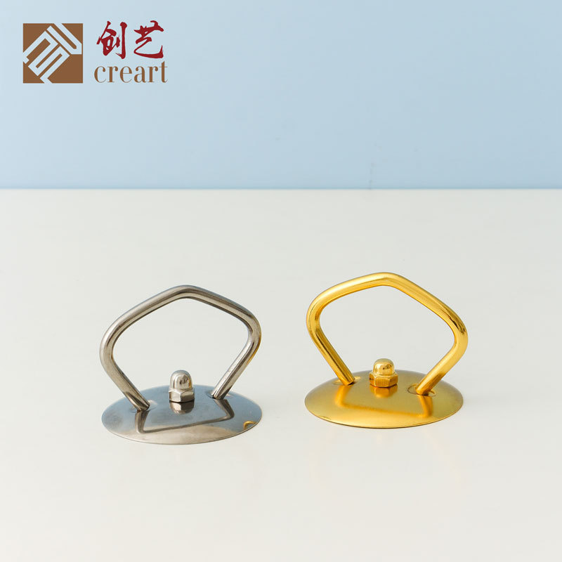 Позолоченная ручка для крышки кастрюли, керамическая, антипригарная, для кухонных принадлежностей