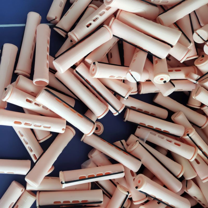 Cold perm bar for barber shop hair salon with lid perm curling roller hair curler plastic rubber band hair bar perm tool