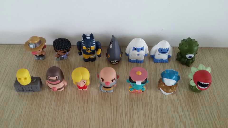 3D Stereo Cartoon Doll Cute Digital Photosensitive Kidsren's Creative Pvc Soft Silicone Seal