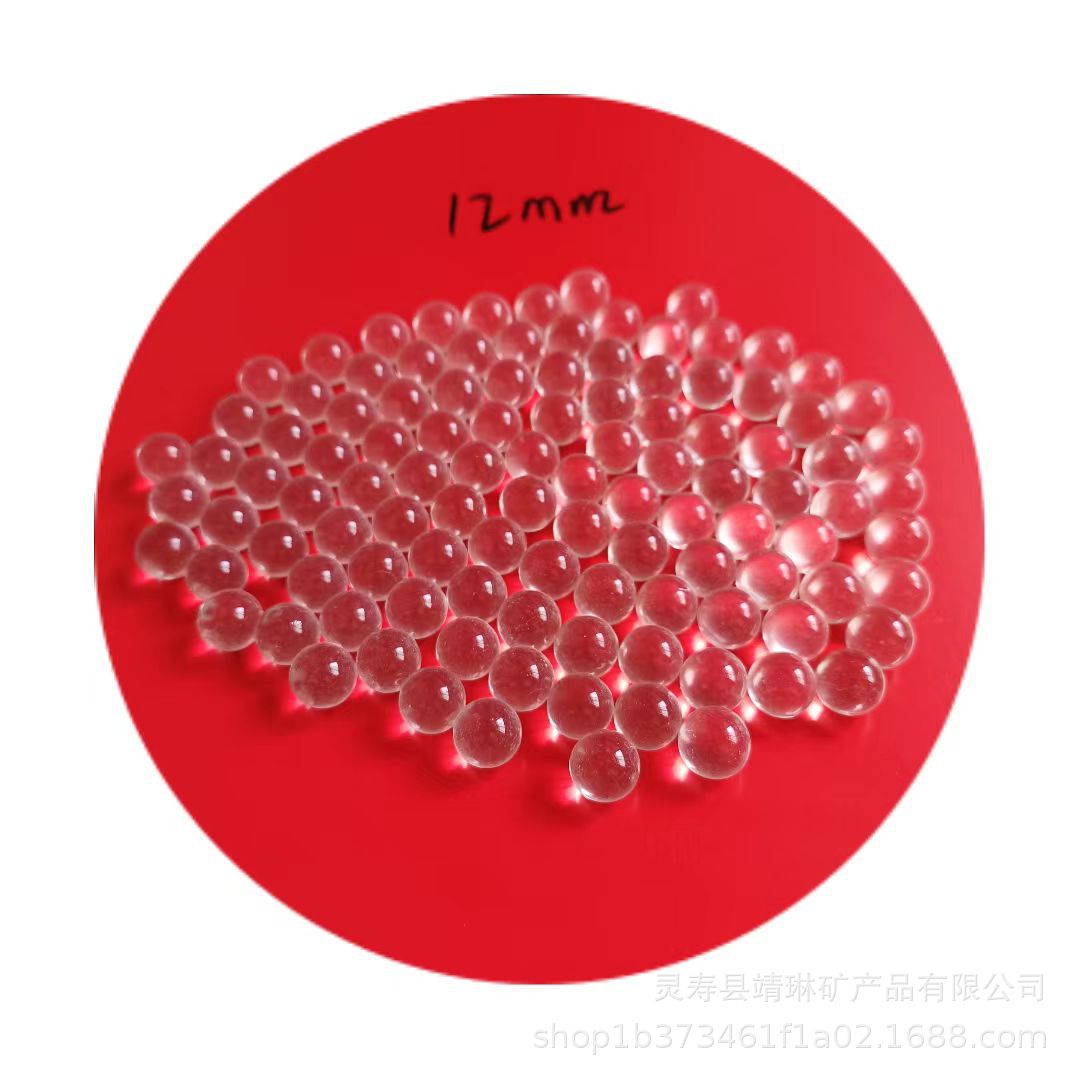 Transparent Glass Beads 9Mm10Mm11Mm12Mm for Pump Heads, Solid Glass Beads Filled Decorative Glass Balls