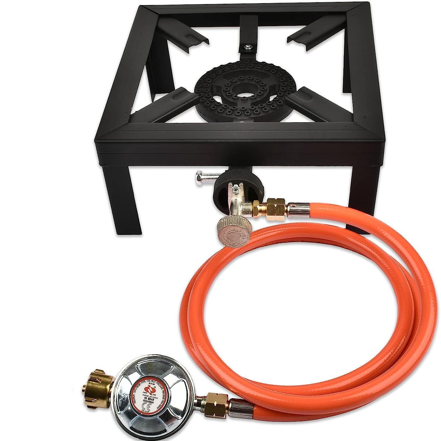 Немецкая плита с регулятором давления, чугунная, для газа