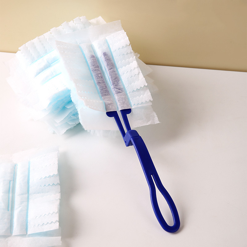 Одноразовая электростатическая щетка для уборки, простая пластиковая щетка