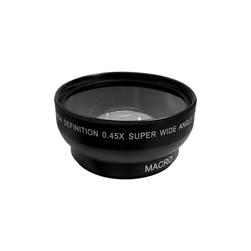 0.45X52Mm Wide-Angle Digital Camera Additional Lens, Universal for Mirrorless Cameras, Two-In-One Camera, Ultra-Wide-Angle