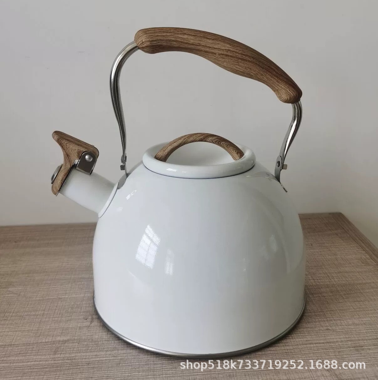 Cross-Border New Product Mingyin Stainless Steel Whistle Water Kettle Whistling Water Kettle Teakettle Water Kettle