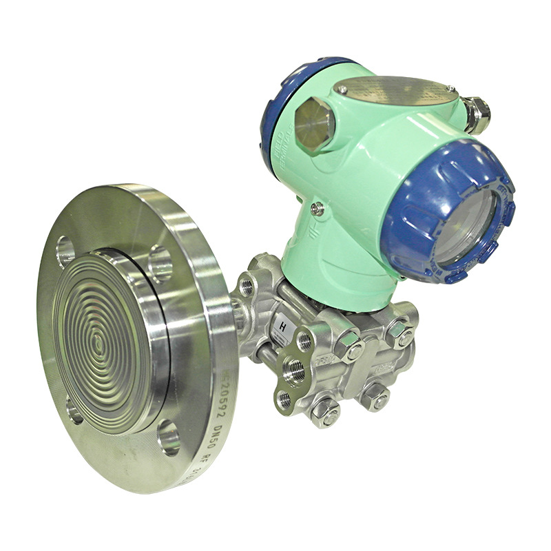 Single-Flange Liquid Level Transmitter with High-Definition Digital Display, Diaphragm Explosion-Proof Pressure Sensor, Intelligent Flange Capacitive Type